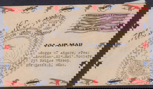 Will Rogers signed flight cover