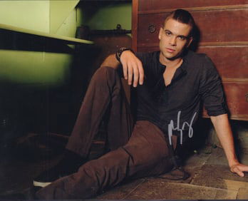 Mark Salling signed photo