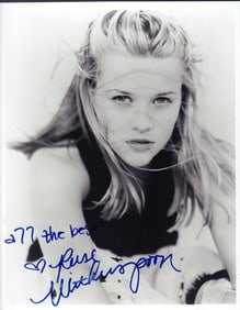 Reese Witherspoon signed photo