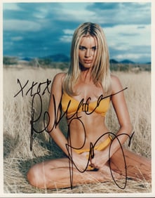 Rebecca Romijn signed photo