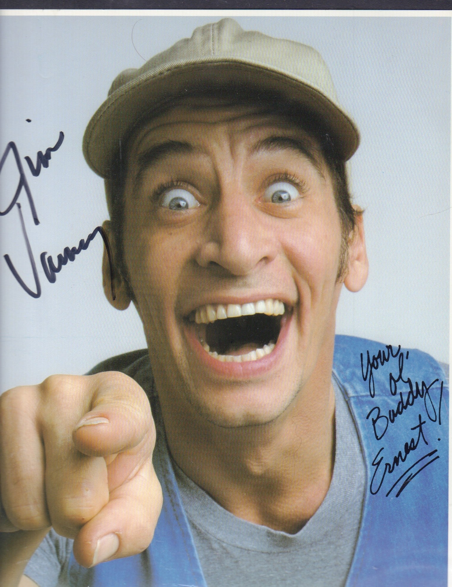 Jim Varney signed photo (1 of 1)