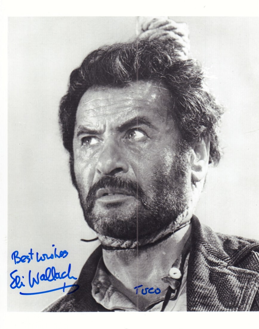 Eli Wallach signed photo (1 of 1)
