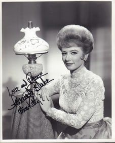 Amanda Blake signed Gunsmoke photo