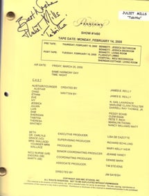 Passions Juliete Mills personal script