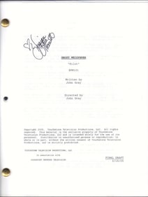Ghost Whisperer script signed