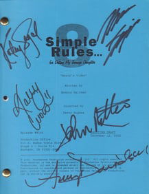 8 Simple Rules cast signed script