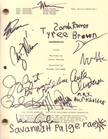 Parenthood cast signed script
