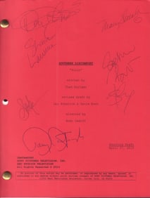 Southern Discomfort cast signed script