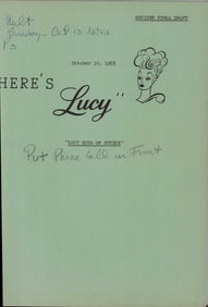 Here's Lucy personal script