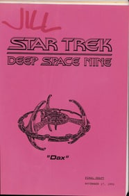 Star Trek Deep Space Nine script
