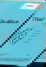 That Seventies Show personal script signed