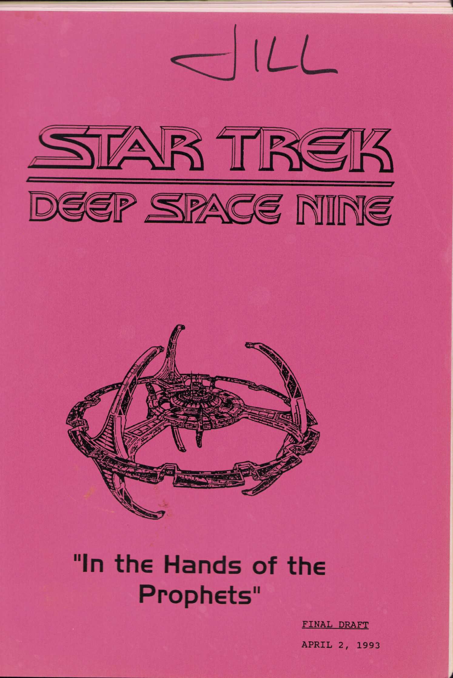 Star Trek Deep Space Nine script (1 of 1)