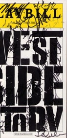 West Side Story cast signed Broadway Playbill