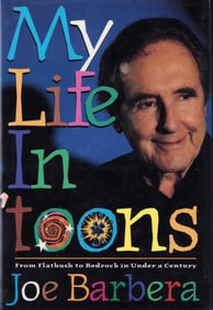 My Life in Toons signed by Joseph Barbera