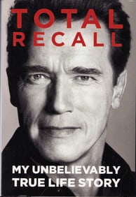 Total Recall signed by Arnold Schwarzenegger
