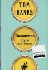 Tom Hanks signed Uncommon Type book