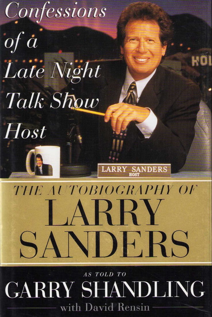 Larry Sanders book signed by Gary Shandling (1 of 2)