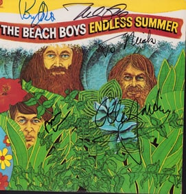 Beach Boys Endless Summer signed Album