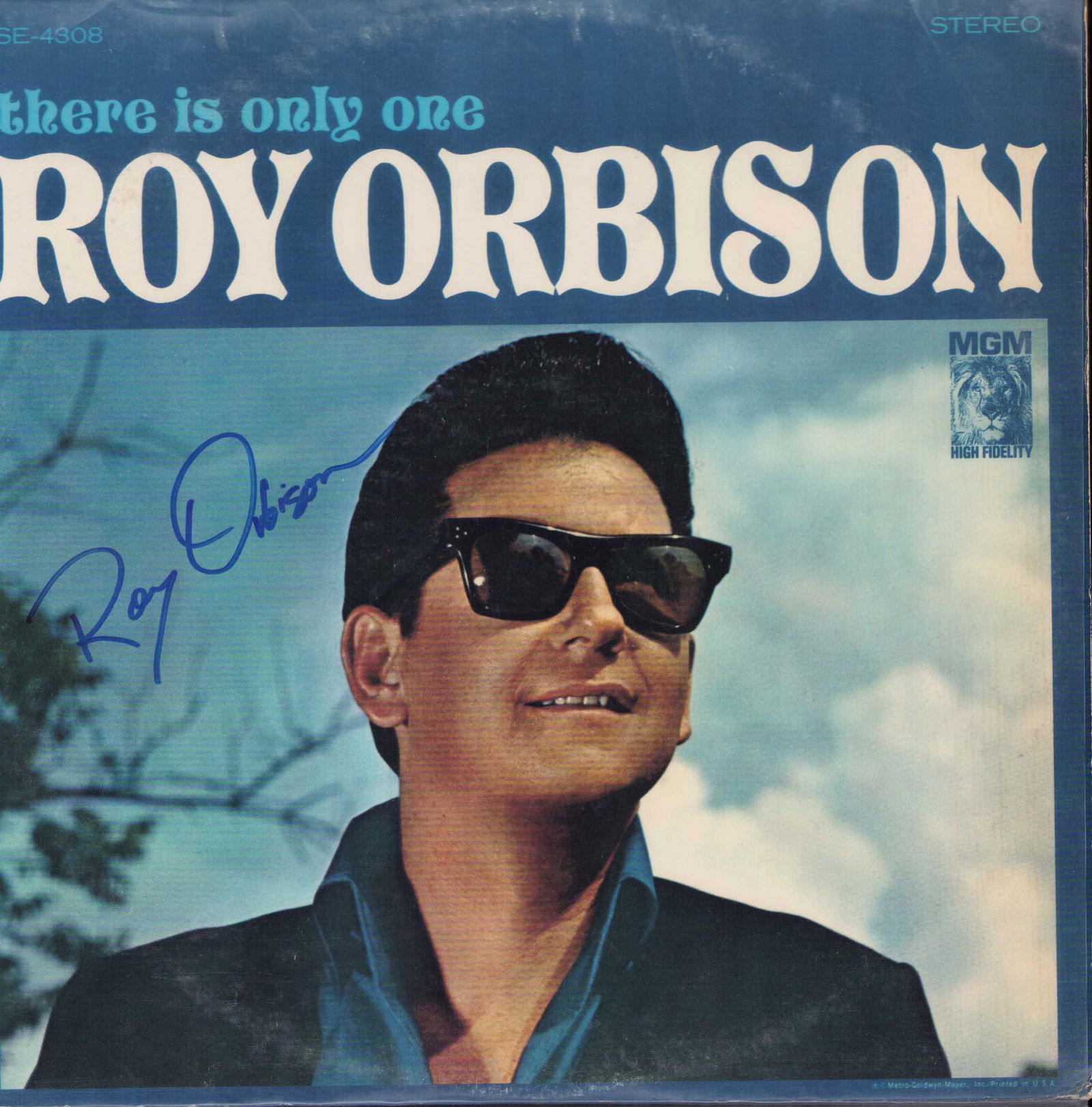 Roy Orbison signed record LP (1 of 1)