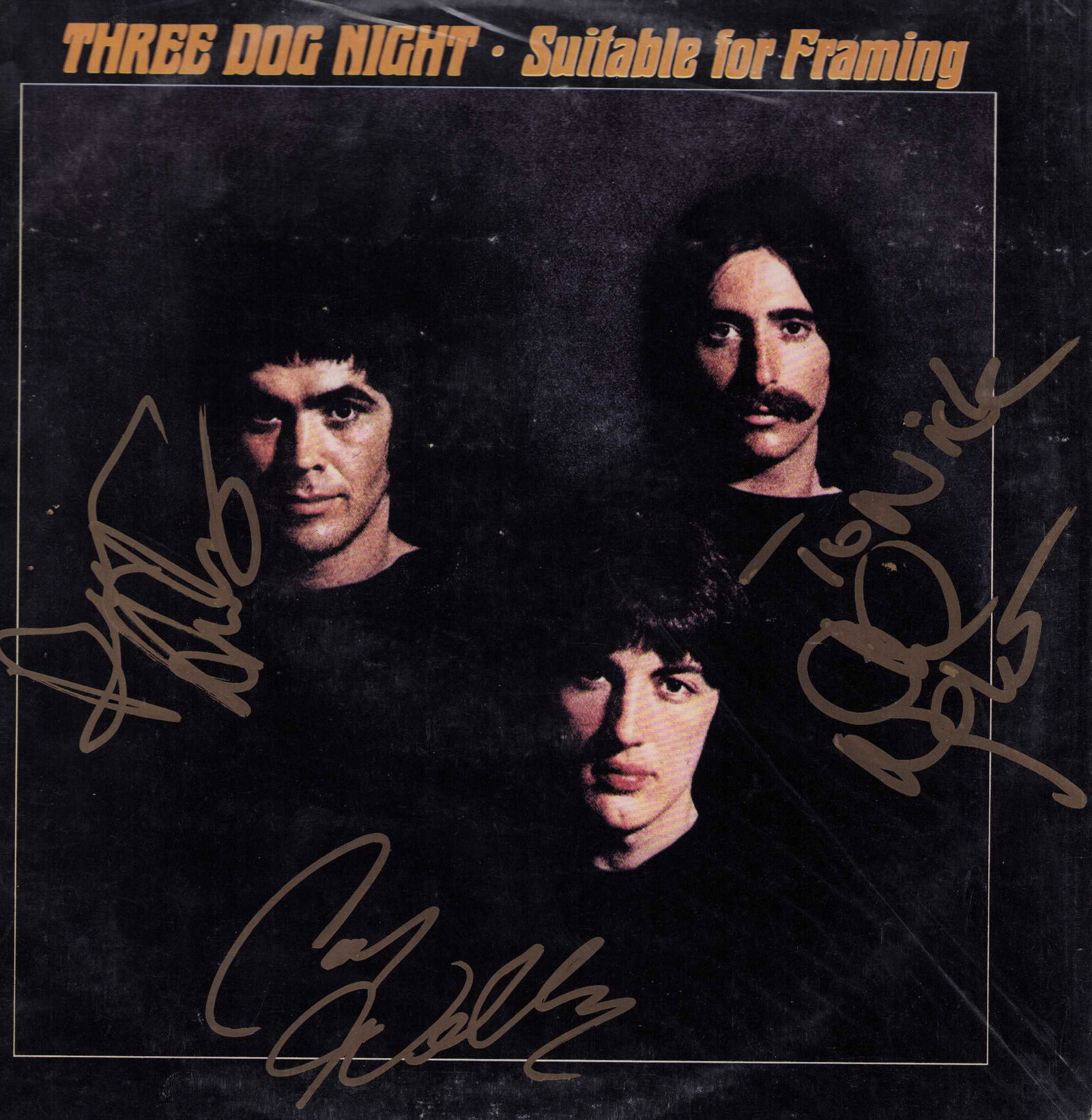 Three Dog Night signed record LP (1 of 1)
