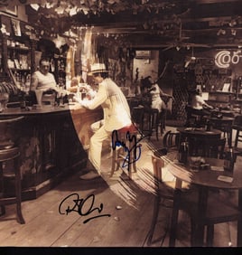 Led Zeppelin signed record LP
