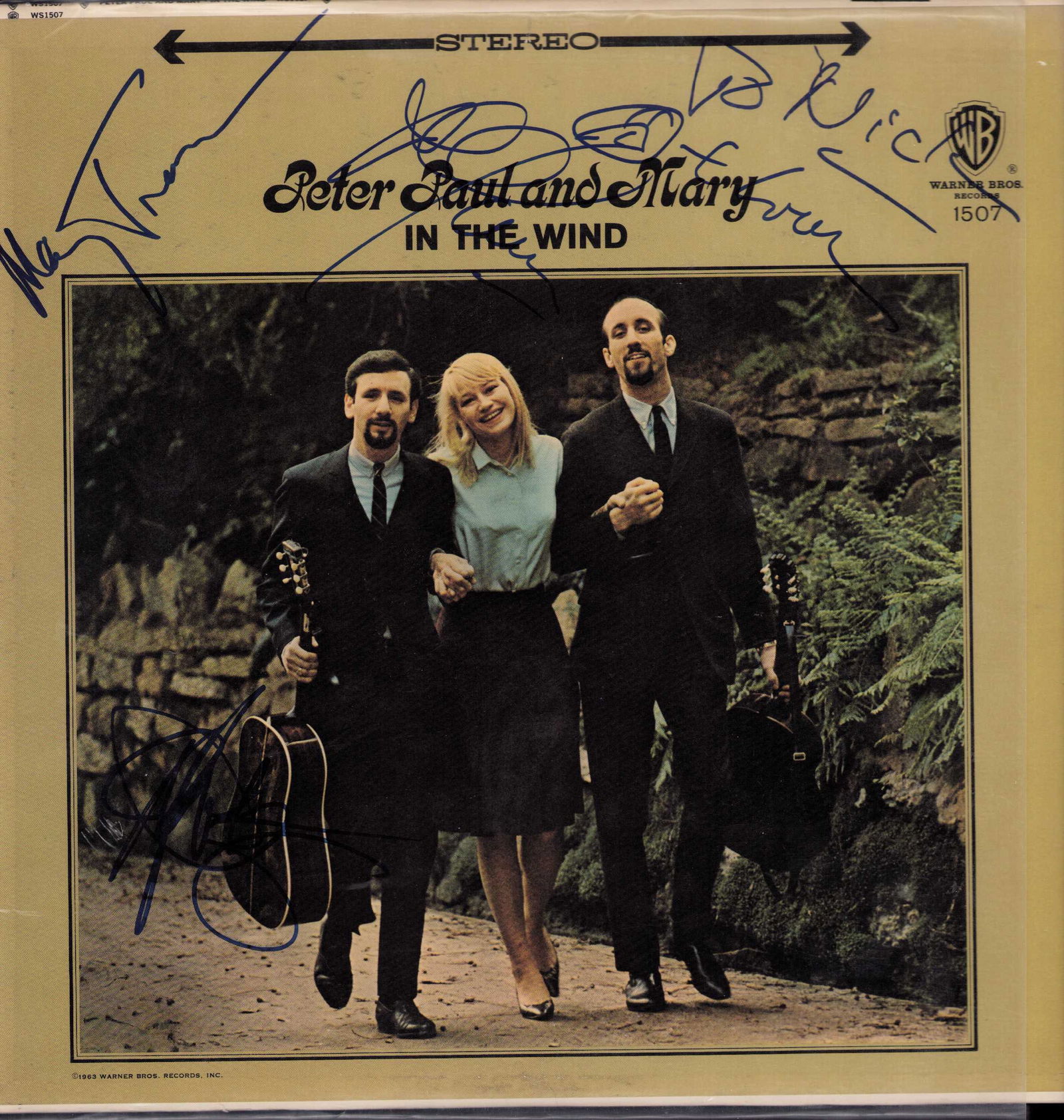 Peter, Paul and Mary signed LP (1 of 1)