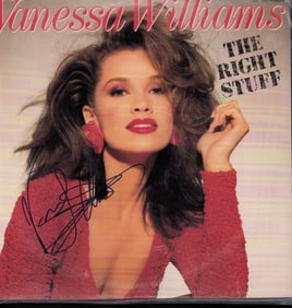 Vanessa Williams signed record LP
