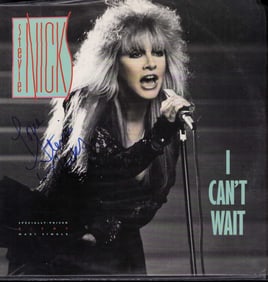 Stevie Nicks signed record LP