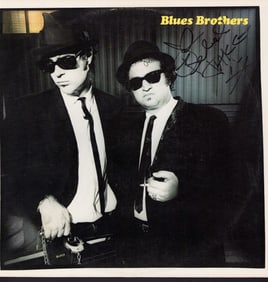 Blues Brothers Lp signed by John Belushi