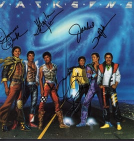 Jacksons signed LP