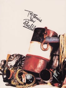 Phil Collins signed Genesis concert program book