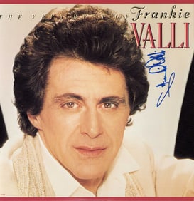 Frankie Valli signed record LP