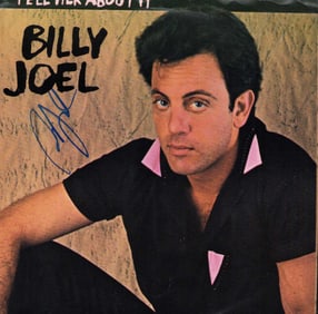 Billy Joel signed 45rpm record