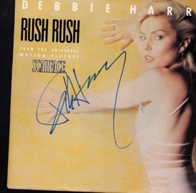 Debbie Harry signed 45rpm record