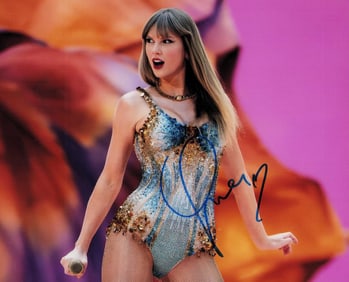 Taylor Swift signed photo