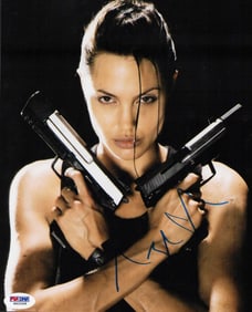 Angelina Jolie signed photo