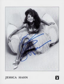 Jessica Hahn signed photo