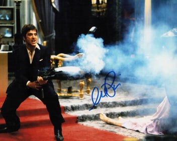 Al Pacino Scarface signed photo
