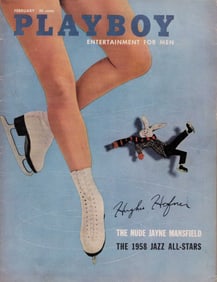 Playboy signed by Hugh Hefner
