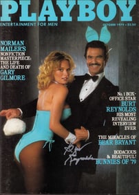 Burt Reynolds signed Playboy