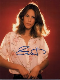 Jamie Lee Curtis signed photo