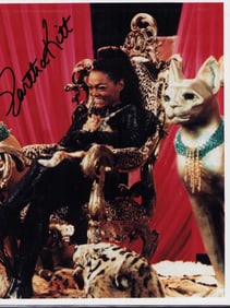 Eartha Kitt signed photograph
