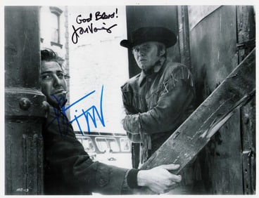 Midnight Cowboy cast signed photo