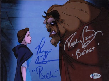 Beauty and the Beast cast signed photo