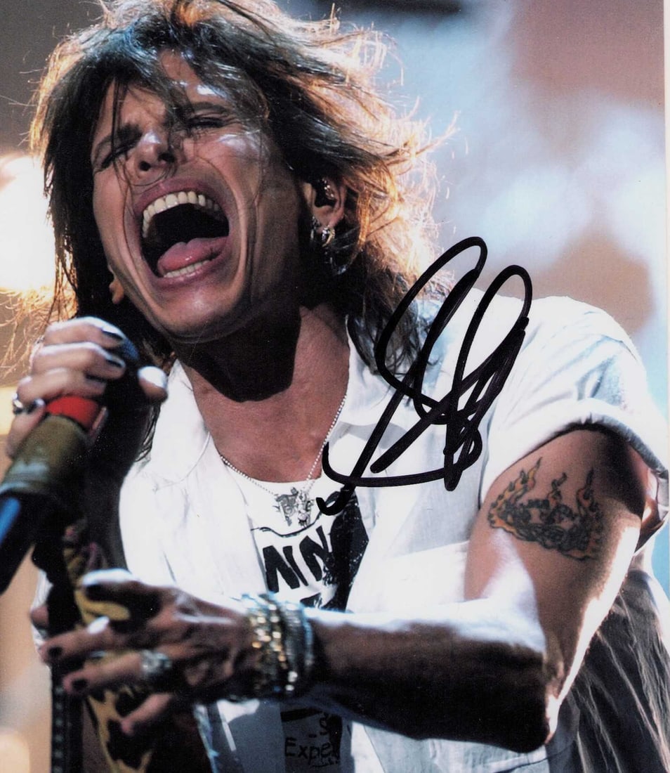 Steven Tyler signed photo (1 of 1)