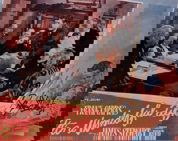 James Stewart signed photo