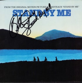 Stand By Me signed ben E King record sleeve