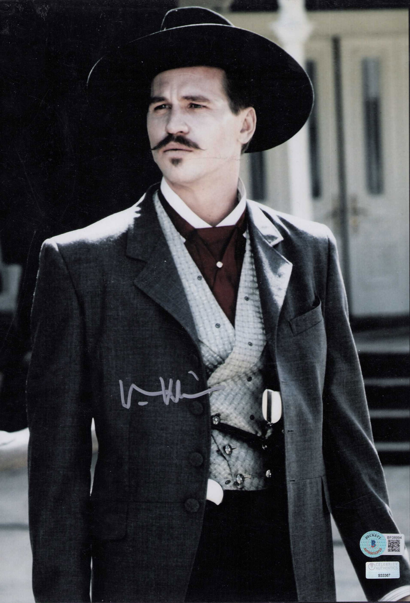 Val Kilmer Tombstone signed photo (1 of 1)