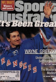 Wayne Gretzky signed photo