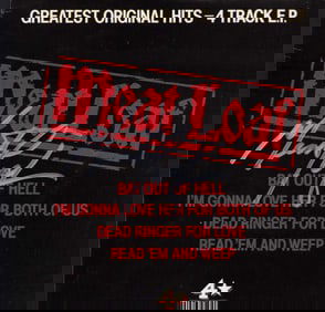 Meatloaf signed 45 record sleeve